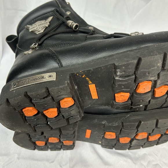 Harley-Davidson Men’s Black riding Boots - Picture 7 of 9